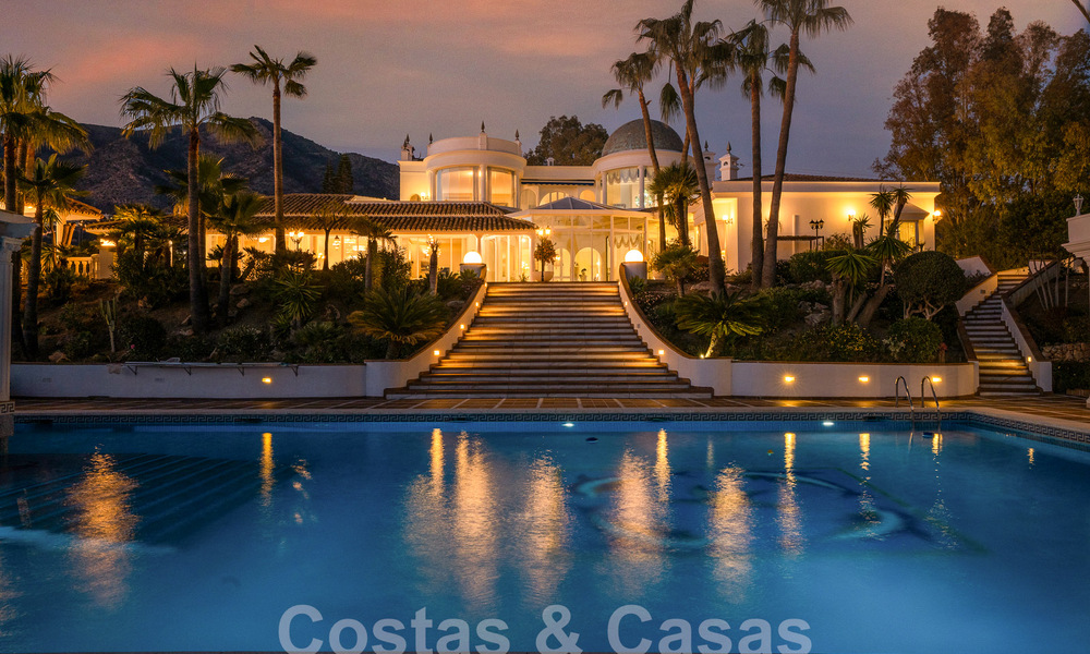 Riant, Spaans paleisachtig landgoed met een adembenemend zeezicht te koop, vlakbij Mijas Pueblo, Costa del Sol 54024
