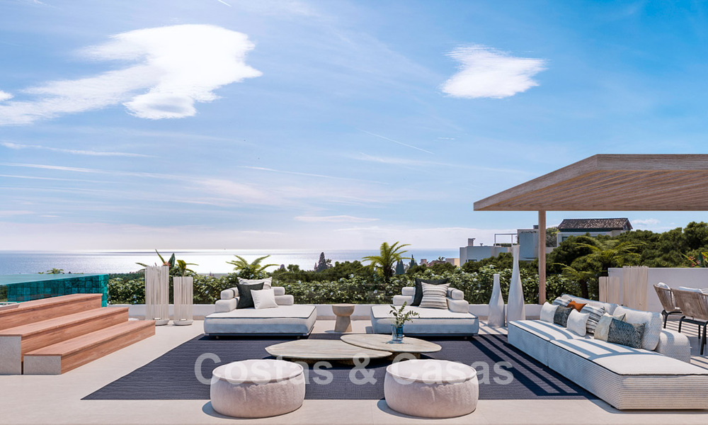 Exclusief project met 5 avant-garde designervilla’s te koop met panoramisch zeezicht in Cascada de Camojan, Marbella 54043