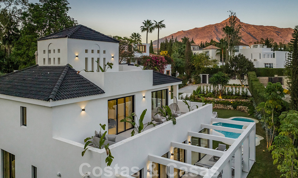 Eigentijds gerenoveerde luxevilla te koop in het hart van Nueva Andalucia’s golfvallei, Marbella 62007