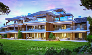 Luxueuze appartementen met innovatief ontwerp te koop in een groot natuur- en golfresort in Marbella - Benahavis 54734 