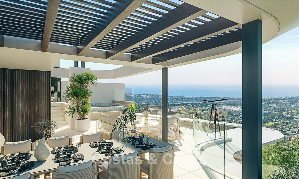 Luxueuze appartementen met innovatief ontwerp te koop in een groot natuur- en golfresort in Marbella - Benahavis 54735