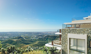 Luxueuze appartementen met innovatief ontwerp te koop in een groot natuur- en golfresort in Marbella - Benahavis 54738 