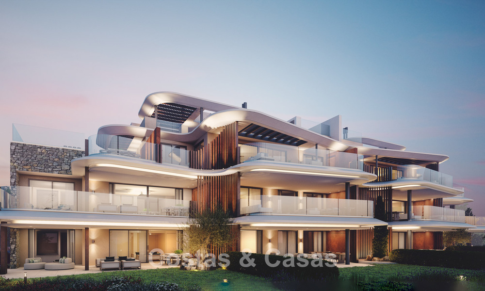 Nieuw op de markt! Luxueuze appartementen met innovatief ontwerp te koop in een groot natuur- en golfresort in Marbella - Benahavis 54739