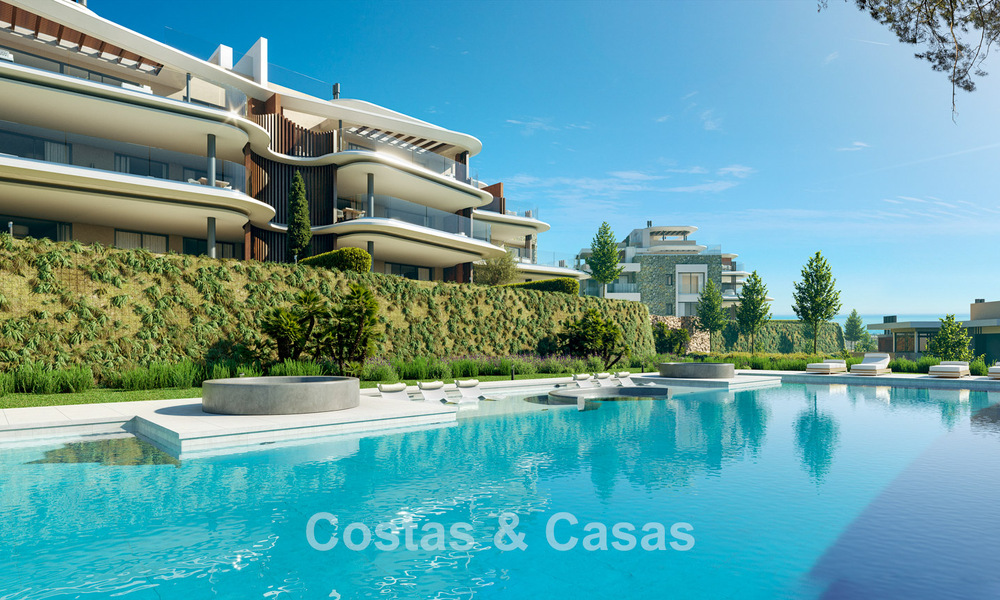 Nieuw op de markt! Luxueuze appartementen met innovatief ontwerp te koop in een groot natuur- en golfresort in Marbella - Benahavis 54745