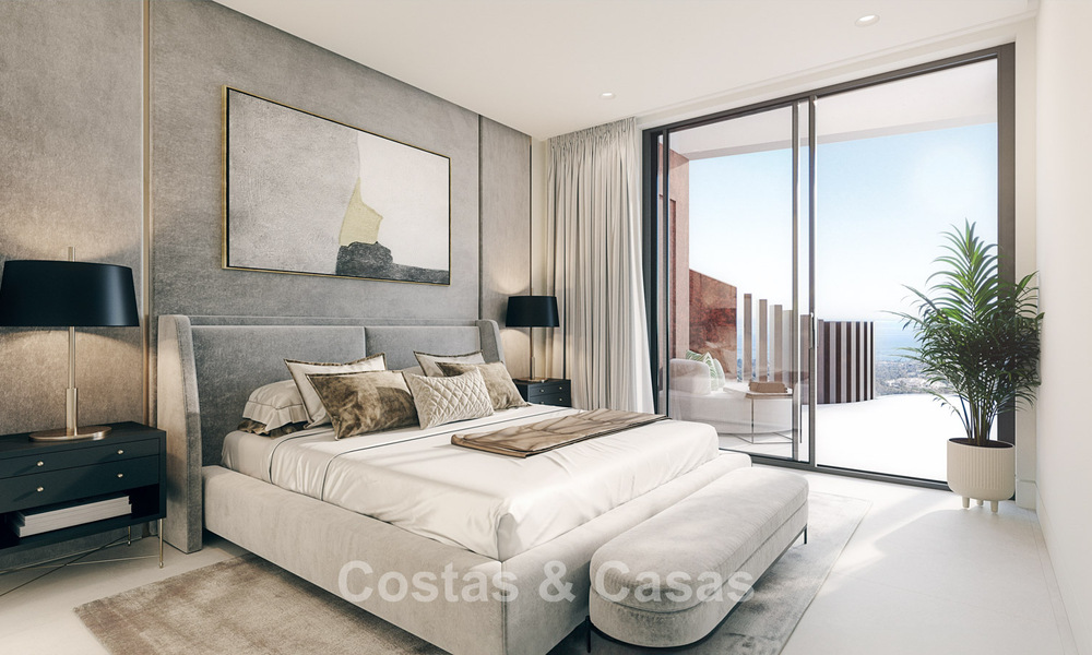 Luxueuze appartementen met innovatief ontwerp te koop in een groot natuur- en golfresort in Marbella - Benahavis 54764
