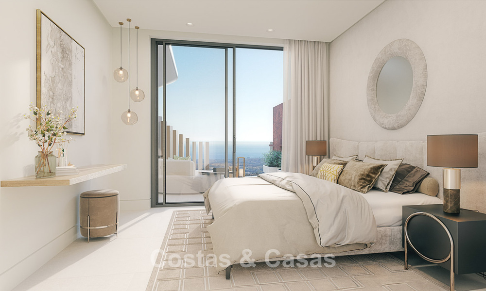 Nieuw op de markt! Luxueuze appartementen met innovatief ontwerp te koop in een groot natuur- en golfresort in Marbella - Benahavis 54767