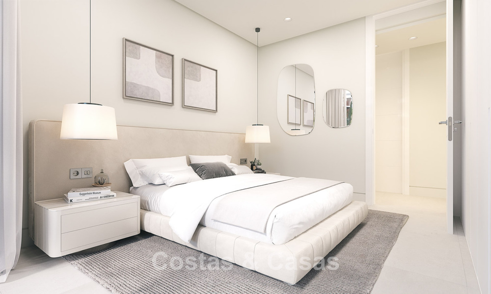 Luxueuze appartementen met innovatief ontwerp te koop in een groot natuur- en golfresort in Marbella - Benahavis 54771