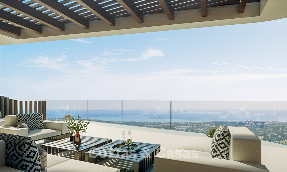 Luxueuze appartementen met innovatief ontwerp te koop in een groot natuur- en golfresort in Marbella - Benahavis 54778