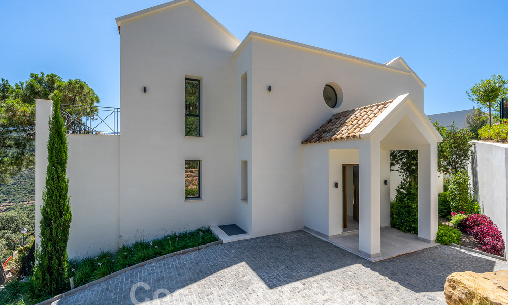 Luxevilla in een moderne-Andalusische stijl te koop in een fantastische, natuurlijke omgeving van Marbella - Benahavis 55222