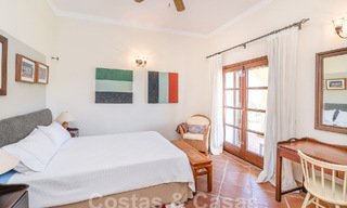 Spaanse luxevilla te koop met panoramisch uitzicht in een gated community omgeven door natuur in Marbella - Benahavis 55339 