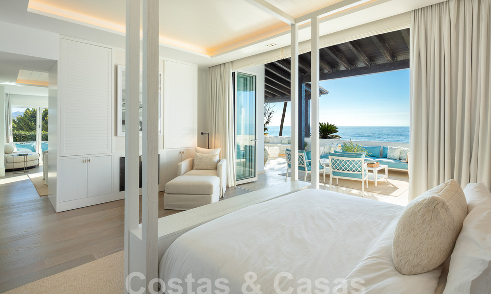 Luxueus beachfront penthouse te koop met frontaal zeezicht in Puente Romano op de Golden Mile van Marbella 55073