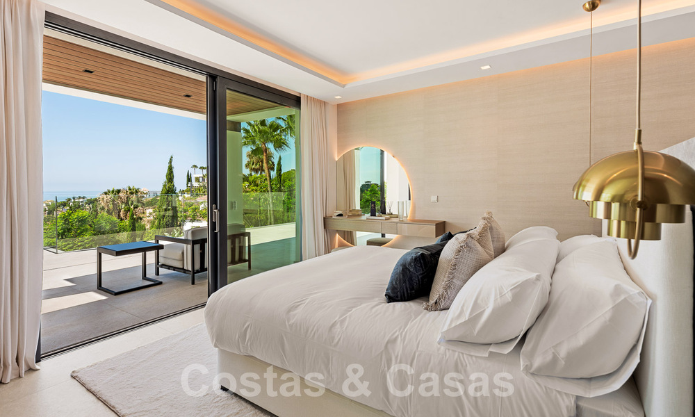 Nieuwe, modernistische designervilla te koop met uitzicht op de golfbaan in een golfresort, Marbella - Benahavis 55485