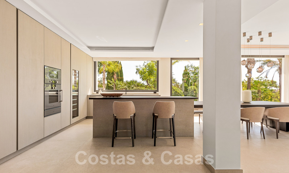 Nieuwe, modernistische designervilla te koop met uitzicht op de golfbaan in een golfresort, Marbella - Benahavis 55493