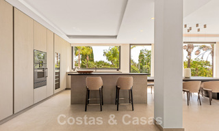 Nieuwe, modernistische designervilla te koop met uitzicht op de golfbaan in een golfresort, Marbella - Benahavis 55493 