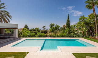 Nieuwe, modernistische designervilla te koop met uitzicht op de golfbaan in een golfresort, Marbella - Benahavis 55511 