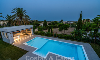 Nieuwe, modernistische designervilla te koop met uitzicht op de golfbaan in een golfresort, Marbella - Benahavis 55526 