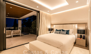 Nieuwe, modernistische designervilla te koop met uitzicht op de golfbaan in een golfresort, Marbella - Benahavis 55539 