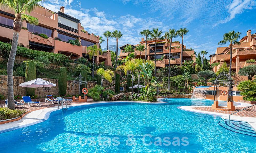 Instapklaar luxe appartement te koop in een hoogstaand Sierra Blanca complex op de Golden Mile van Marbella 54964