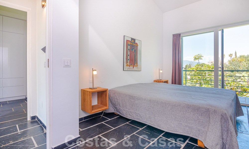 Ruime luxevilla te koop met panoramisch zeezicht op een groot perceel in Mijas, Costa del Sol 55585