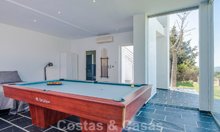 Ruime luxevilla te koop met panoramisch zeezicht op een groot perceel in Mijas, Costa del Sol 55608 