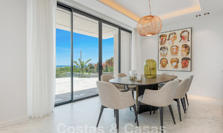 Nieuwe, modernistische designervilla te koop met prachtig zeezicht in vijfsterren golfresort te Marbella - Benahavis 55869 