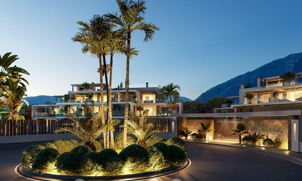 Nieuw op de markt! Luxueuze appartementen te koop in een exclusief, duurzaam complex op de Golden Mile van Marbella 55961