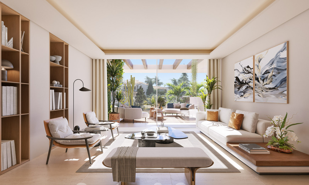 Nieuw op de markt! Luxueuze appartementen te koop in een exclusief, duurzaam complex op de Golden Mile van Marbella 55964