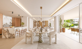Luxueuze appartementen te koop in een exclusief, duurzaam complex op de Golden Mile van Marbella 55970 