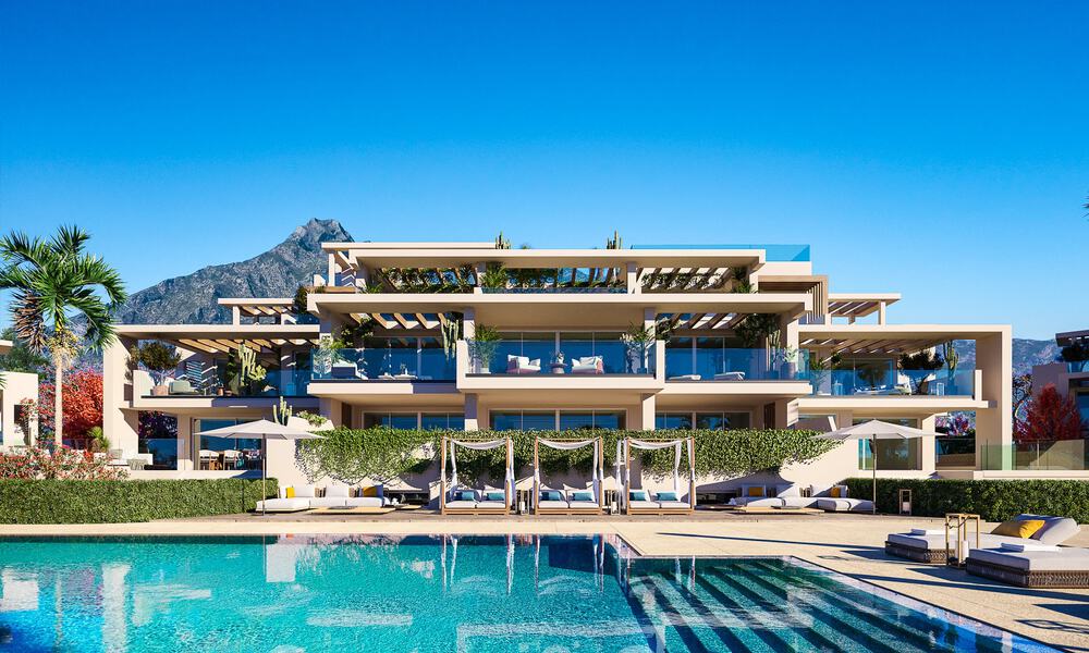 Luxueuze appartementen te koop in een exclusief, duurzaam complex op de Golden Mile van Marbella 55976