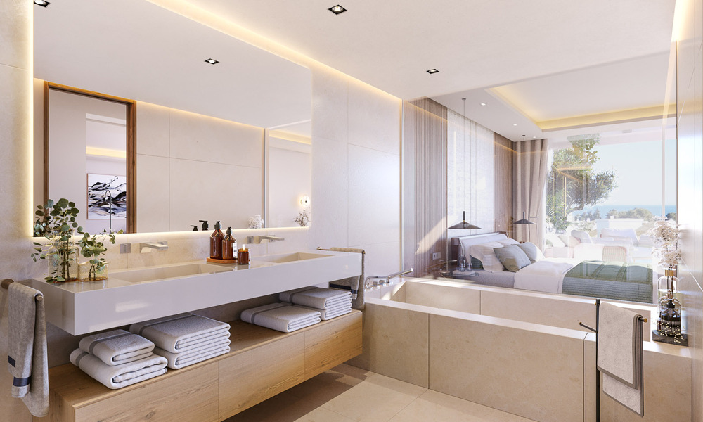 Luxueuze appartementen te koop in een exclusief, duurzaam complex op de Golden Mile van Marbella 55982
