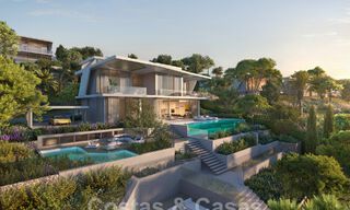Nieuwe, architectonische luxevilla’s te koop geïnspireerd door Lamborghini i/e gated resort i/d heuvels van Marbella - Benahavis 55900 