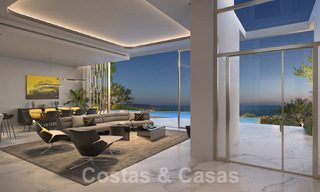 Nieuwe, architectonische luxevilla’s te koop geïnspireerd door Lamborghini i/e gated resort i/d heuvels van Marbella - Benahavis 55906 