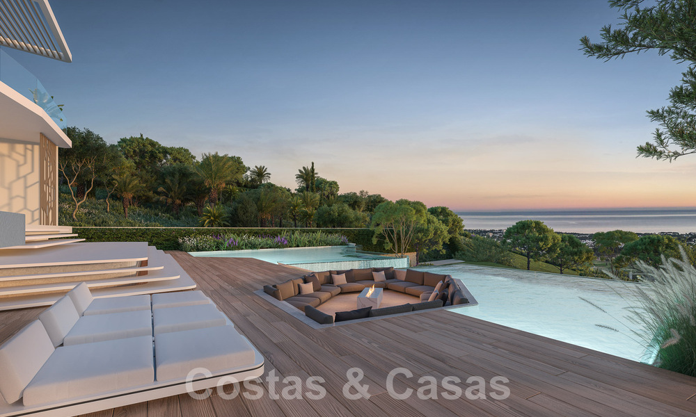 Nieuwe, architectonische luxevilla’s te koop geïnspireerd door Lamborghini i/e gated resort i/d heuvels van Marbella - Benahavis 55915
