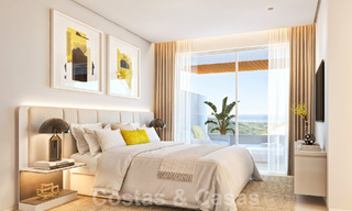 Moderne, eigentijdse luxe nieuwbouwappartementen met zeezicht te koop, op korte rijafstand van Marbella stad 55396 