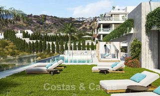 Nieuwe moderne appartementen in een 5-sterren boutique resort te koop in Marbella met prachtig uitzicht op zee 55407 
