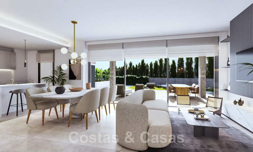 Nieuwe moderne appartementen in een 5-sterren boutique resort te koop in Marbella met prachtig uitzicht op zee 55408