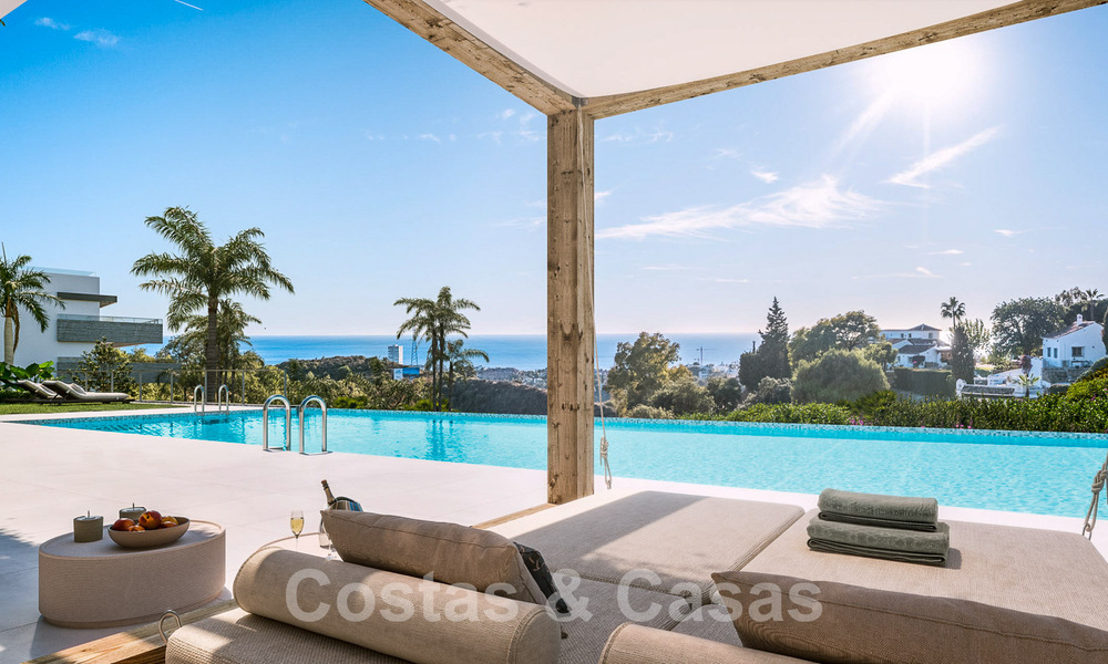 Nieuwe moderne appartementen in een 5-sterren boutique resort te koop in Marbella met prachtig uitzicht op zee 55409