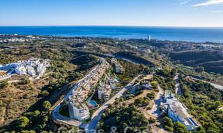 Nieuwe passiefbouw appartementen in een 5-sterren boutique resort te koop in Marbella met schitterend zeezicht en privézwembad 55410 