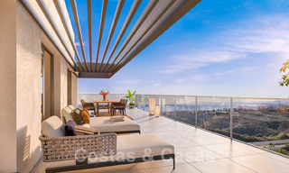 Nieuwe moderne appartementen in een 5-sterren boutique resort te koop in Marbella met prachtig uitzicht op zee 55411 