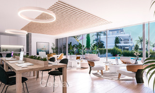 Nieuwe passiefbouw appartementen in een 5-sterren boutique resort te koop in Marbella met schitterend zeezicht en privézwembad 55414 