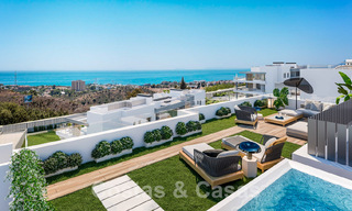 Nieuwe passiefbouw appartementen in een 5-sterren boutique resort te koop in Marbella met schitterend zeezicht en privézwembad 55425 