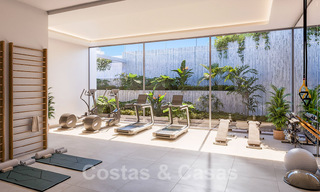 Nieuwe moderne appartementen in een 5-sterren boutique resort te koop in Marbella met prachtig uitzicht op zee 55429 