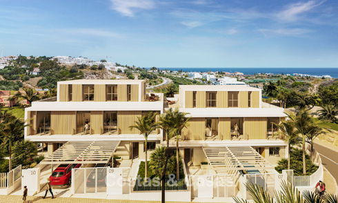 Nieuwbouwproject van 10 boutique woningen te koop met prachtig golf- en zeezicht en privézwembad ten westen van Estepona’s centrum 56282