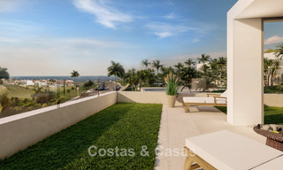 Nieuwbouwproject van 10 boutique woningen te koop met prachtig golf- en zeezicht en privézwembad ten westen van Estepona’s centrum 56283 