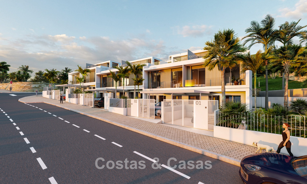 Nieuwbouwproject van 10 boutique woningen te koop met prachtig golf- en zeezicht en privézwembad ten westen van Estepona’s centrum 56286