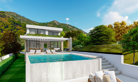 Duurzame luxe villa te koop met prachtig zeezicht in Mijas, Costa del Sol 56261