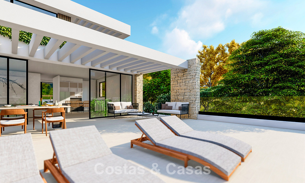 Duurzame luxe villa te koop met prachtig zeezicht in Mijas, Costa del Sol 56262