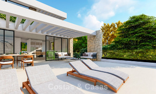 Duurzame luxe villa te koop met prachtig zeezicht in Mijas, Costa del Sol 56262 