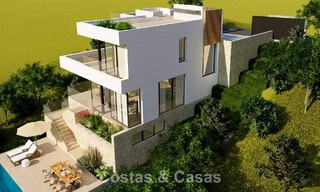 Luxe villa te koop met prachtig weids uitzicht op zee in Mijas, Costa del Sol 56269 