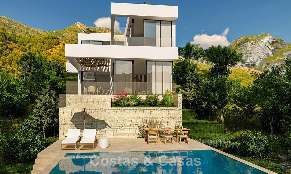 Luxe villa te koop met prachtig weids uitzicht op zee in Mijas, Costa del Sol 56274